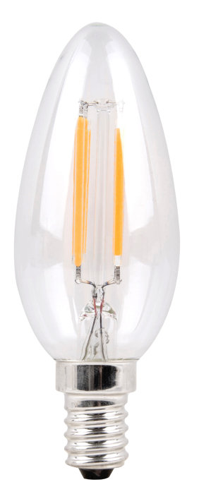 LED-pærer kerte 2,9 W E14 - 2 pk.